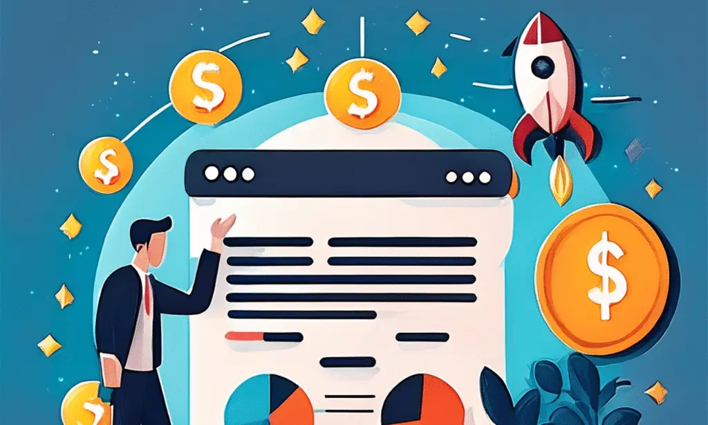 Graphic featuring Minnock Marketing helping small businesses with their Google Business Profile